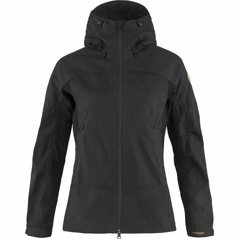 Fjällräven Women Abisko Trekking Jacket Black PH149206 Philippines